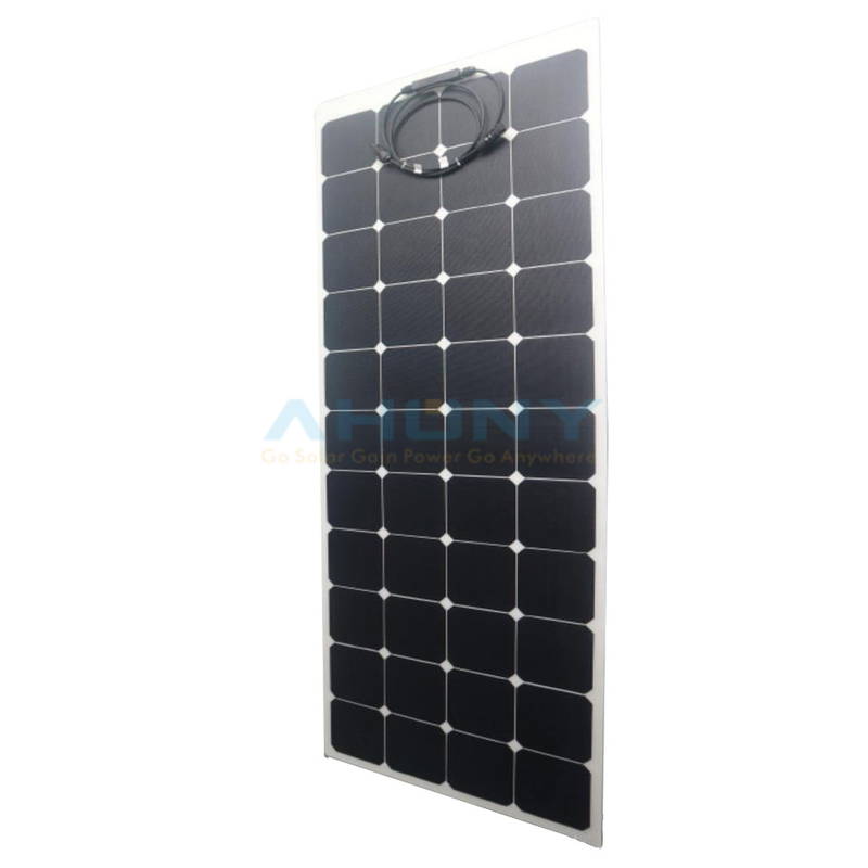 Monocrystalline 150W Flexible Bending Solar Panel off grid solar system Mono Semi Solar Panel