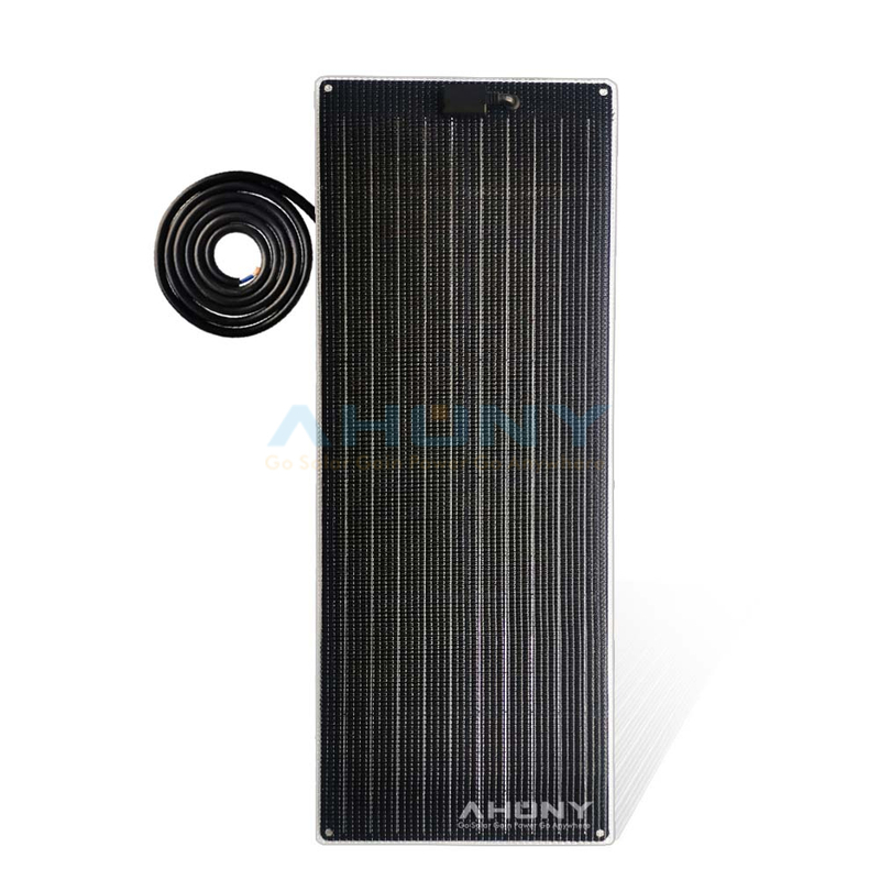 50w Walk Drive on Semi Rigid Solar Panel Saltwater Proof Mono Perc Cell for Boat Marine Yacht Rv Nautic