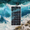 100w walkable anti slippery semi rigid solar panel flexible solar panel for rv marine boat yacht camping etc.