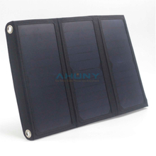 21w folding solar charger dual USB for powerbank portable solar small size mobile charger