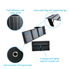 solar charger 21w survival series with compass high efficiency solar cell dual usb for smart phone powerbank camping climb hiking wide life rural travel
